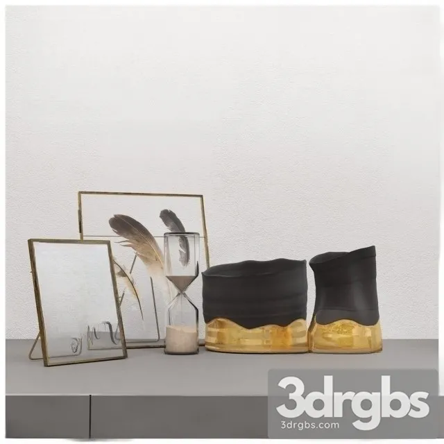 Decor Set 2011 3D Model Free