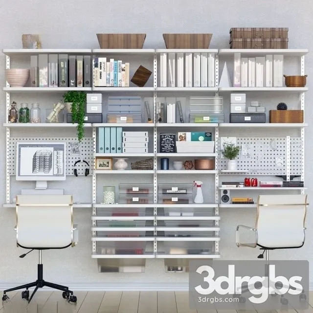 Decor Set 218 3D Model Free