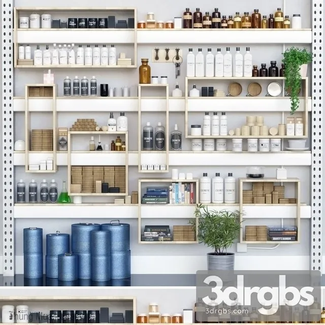 Decor Set 221 3D Model Free