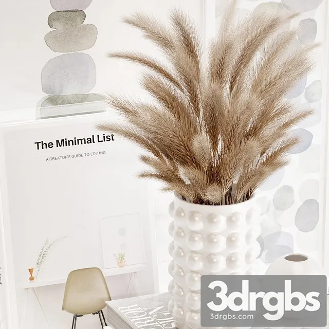 Decor Set 23 3D Model Free