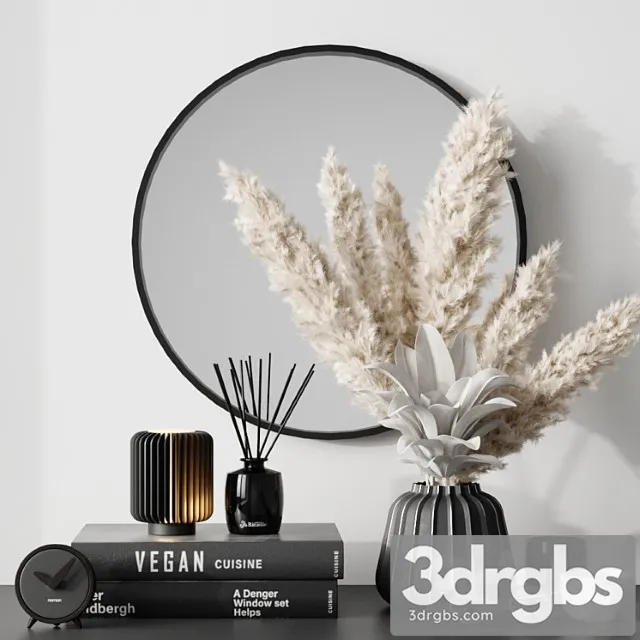 Decor Set 3 2 3D Model Free