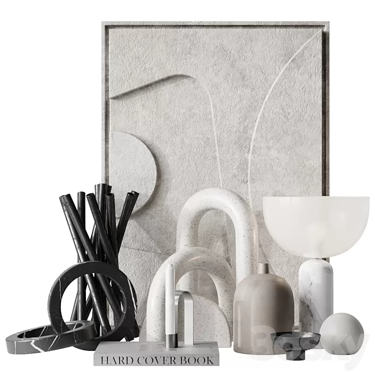 Decor set 3 3D Model Free