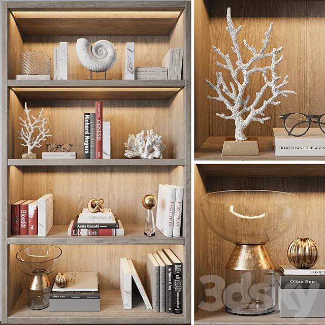 Decor set 3 3D Model