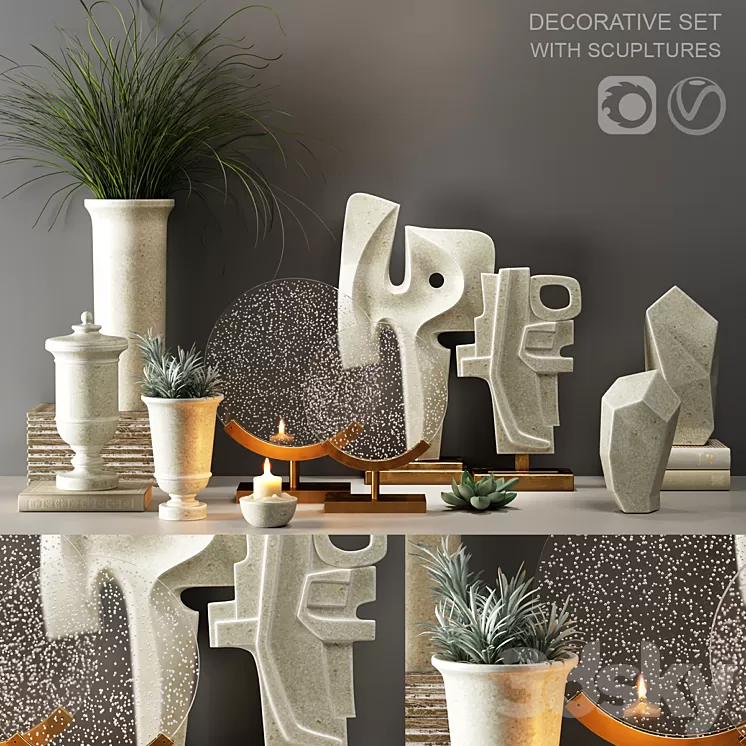 Decor Set 31 3D Model