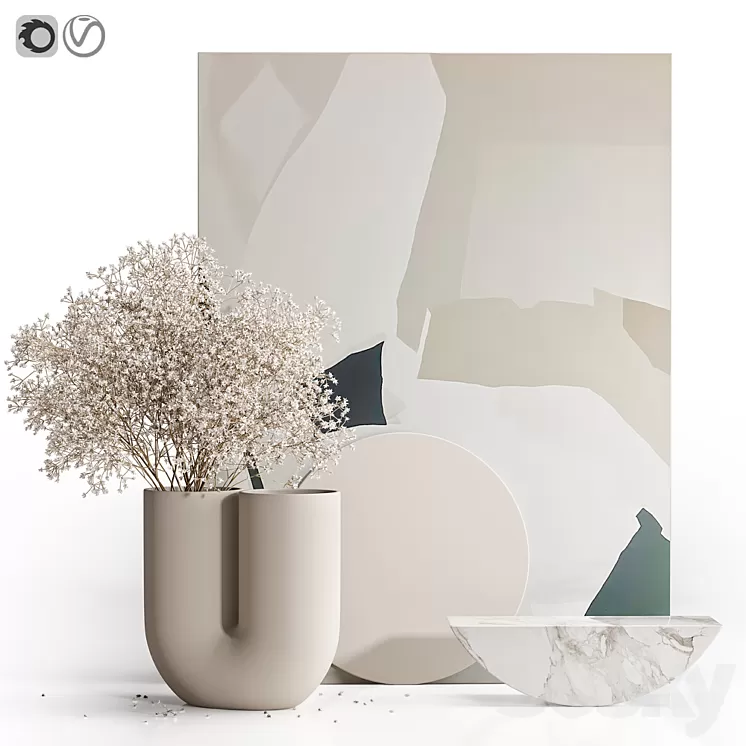 Decor set 33 3D Model