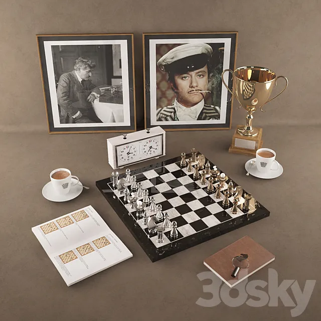 decor set 3D Model
