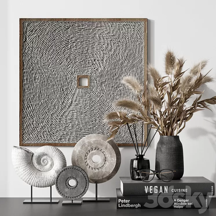Decor set 4 3D Model