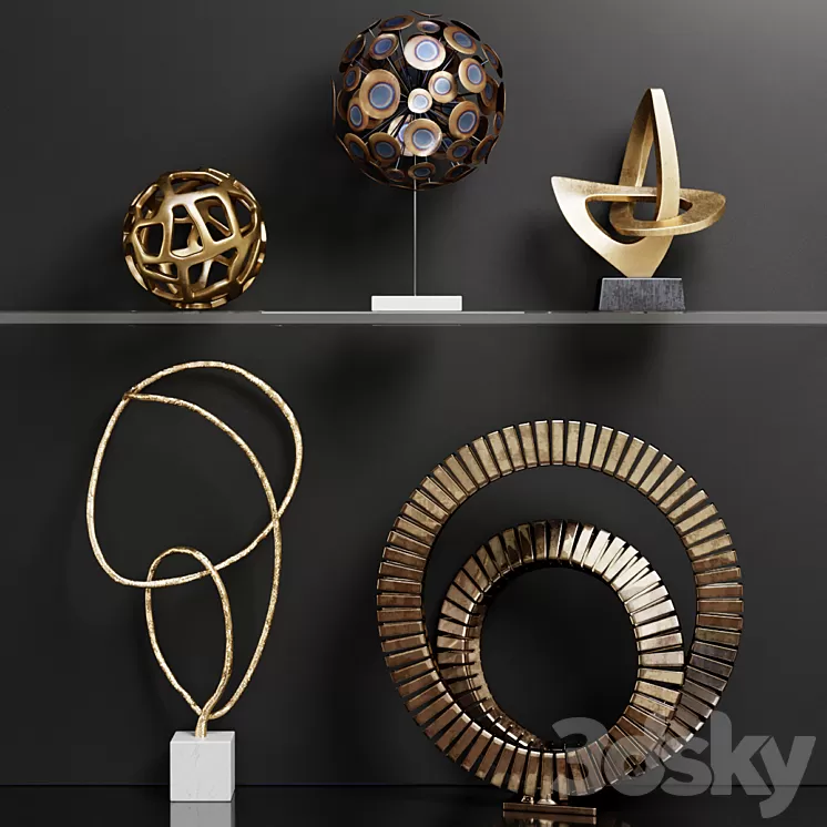 Decor Set 40 3D Model