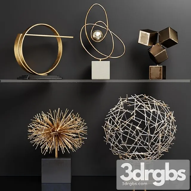 Decor set 41 3D Model Free