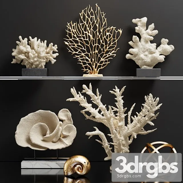 Decor set 43 2 3D Model Free