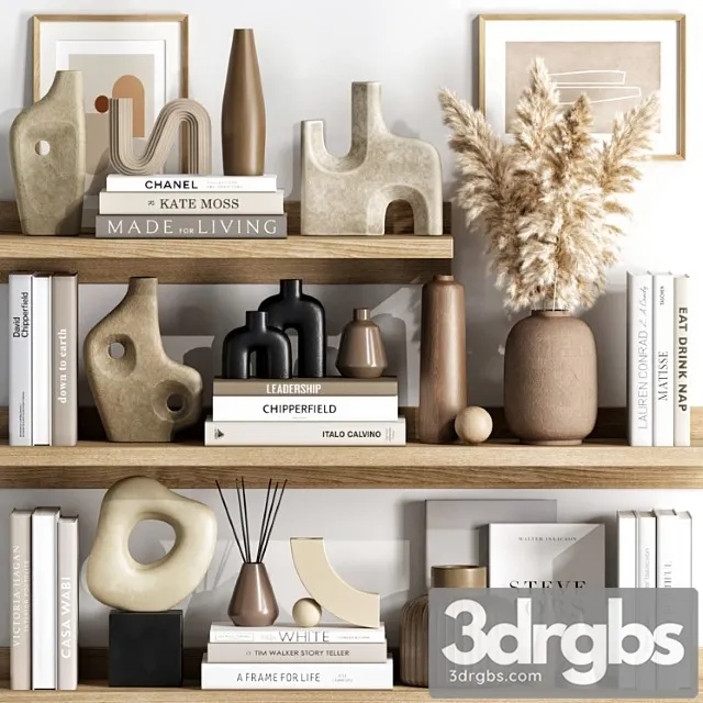 Decor set 45 3D Model Free