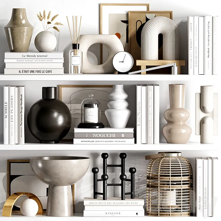 Decor set 49 3D Model Free