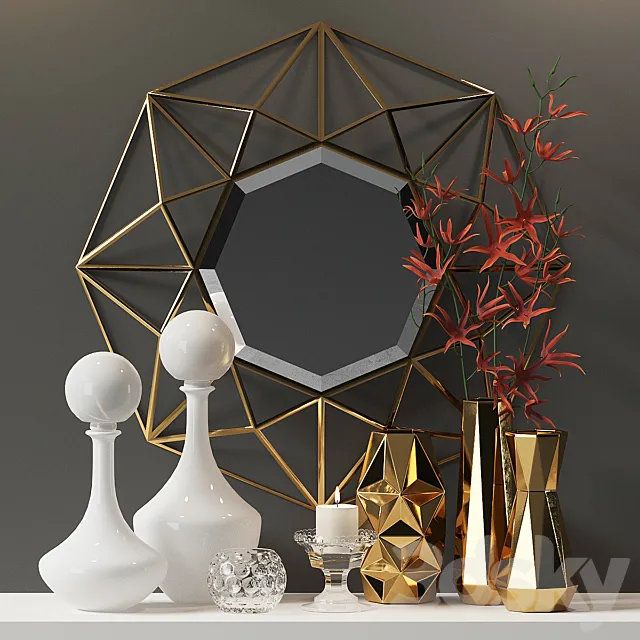 Decor set 5 3D Model
