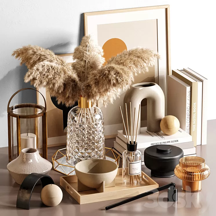 Decor set 50 3D Model