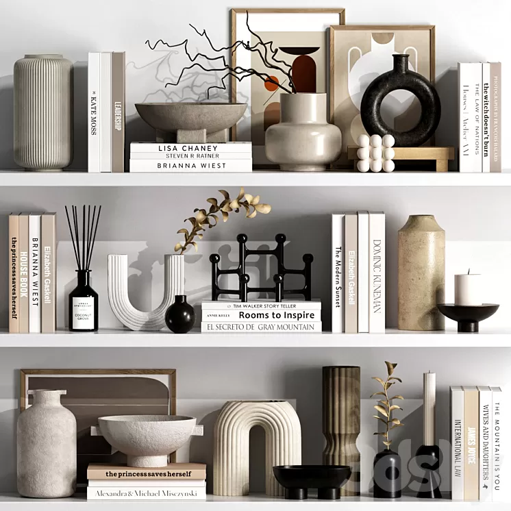 Decor set 54 3D Model Free