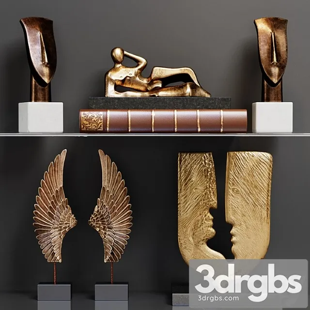 Decor set 57 3D Model Free