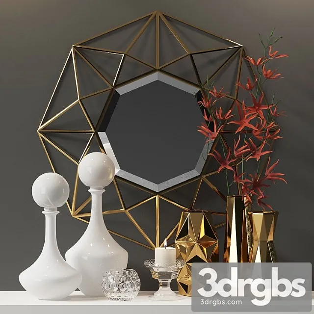 Decor set 5_2 3D Model Free