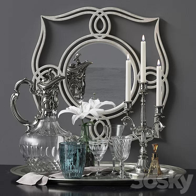 Decor set 6 3D Model