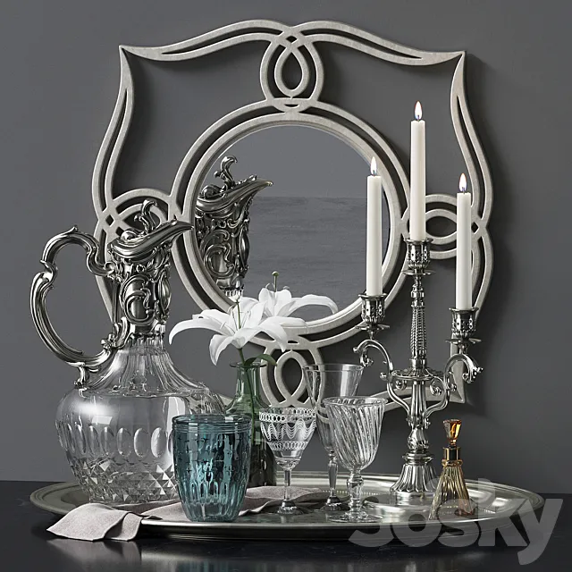 Decor set 6 3DModel