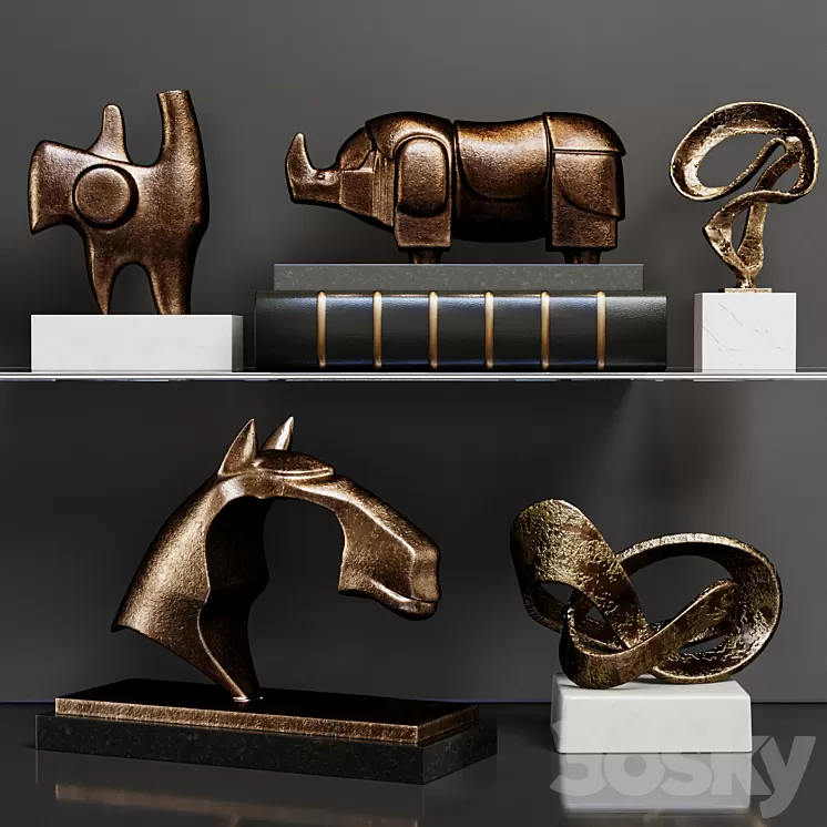 Decor Set 60 3D Model