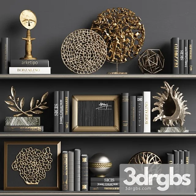 Decor set 64 3D Model Free
