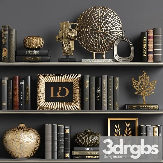 Decor set 78 3D Model Free