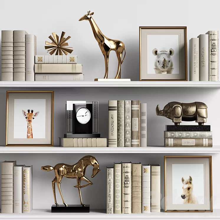 Decor Set 80 3D Model