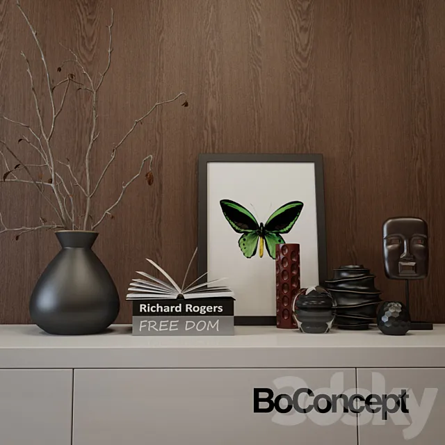 Decor set Boconcept 01 Free Download