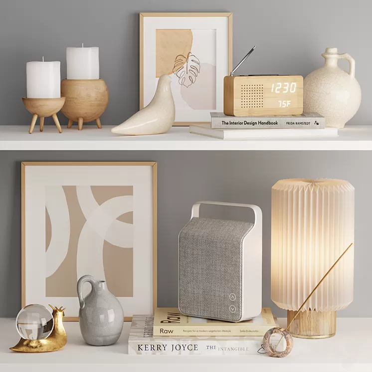 Decor Set with Vifa Oslo 3D Model