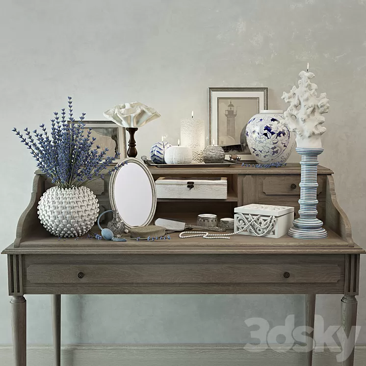 Decor set_Zara Home 3D Model