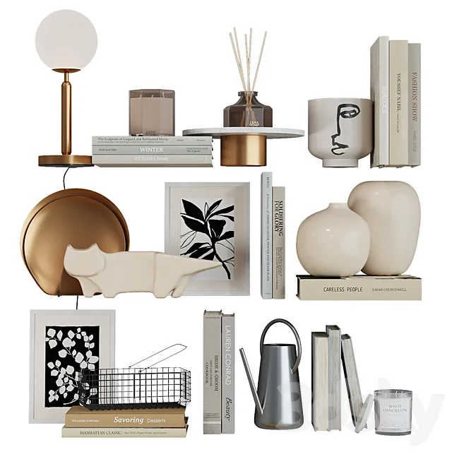 Decor shelf set 11 Free Download