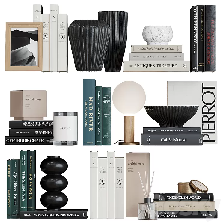 Decor shelf set 16