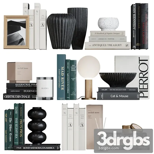 Decor shelf set 16