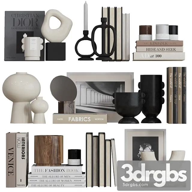 Decor shelf set 9 h&m