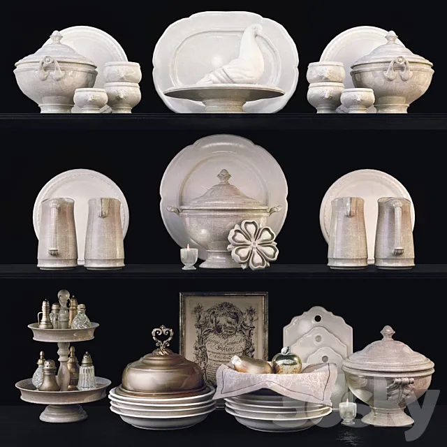 Decor Shelf vol 2 3DModel