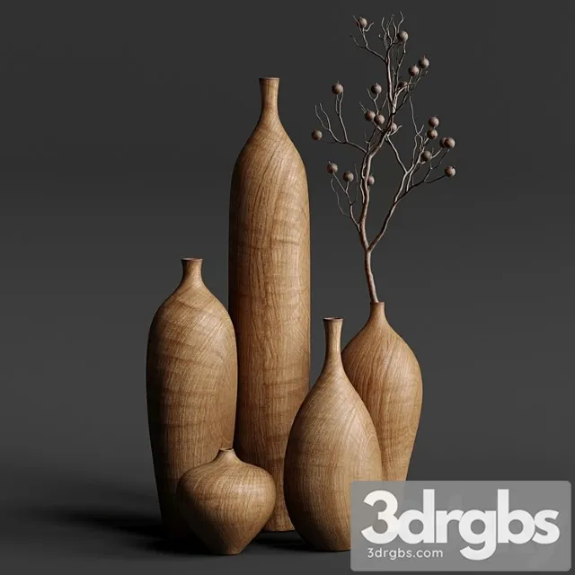 Decor Vases 6 3D Model Free