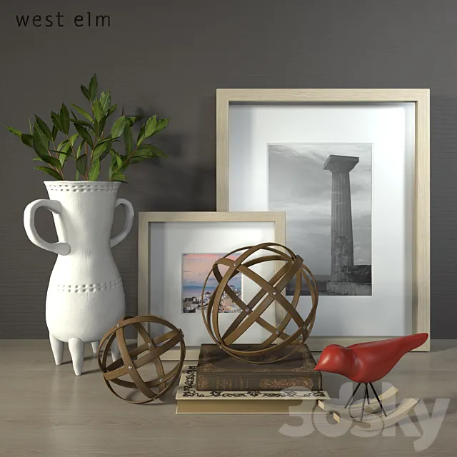 Decor West Elm 3D Model