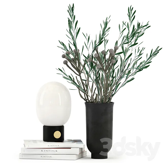 Decor with JWDA Table Lamp 3DModel