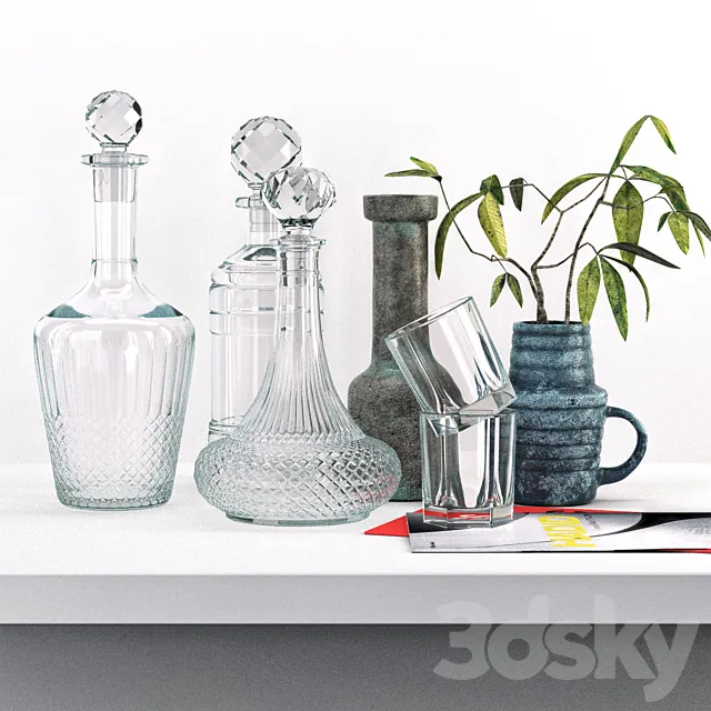 Decor_set_01 3D Model