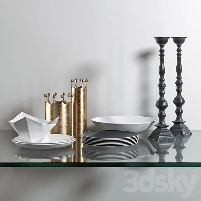 Decor_set_03 3D Model