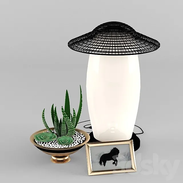 Decorated stuff 3D Model