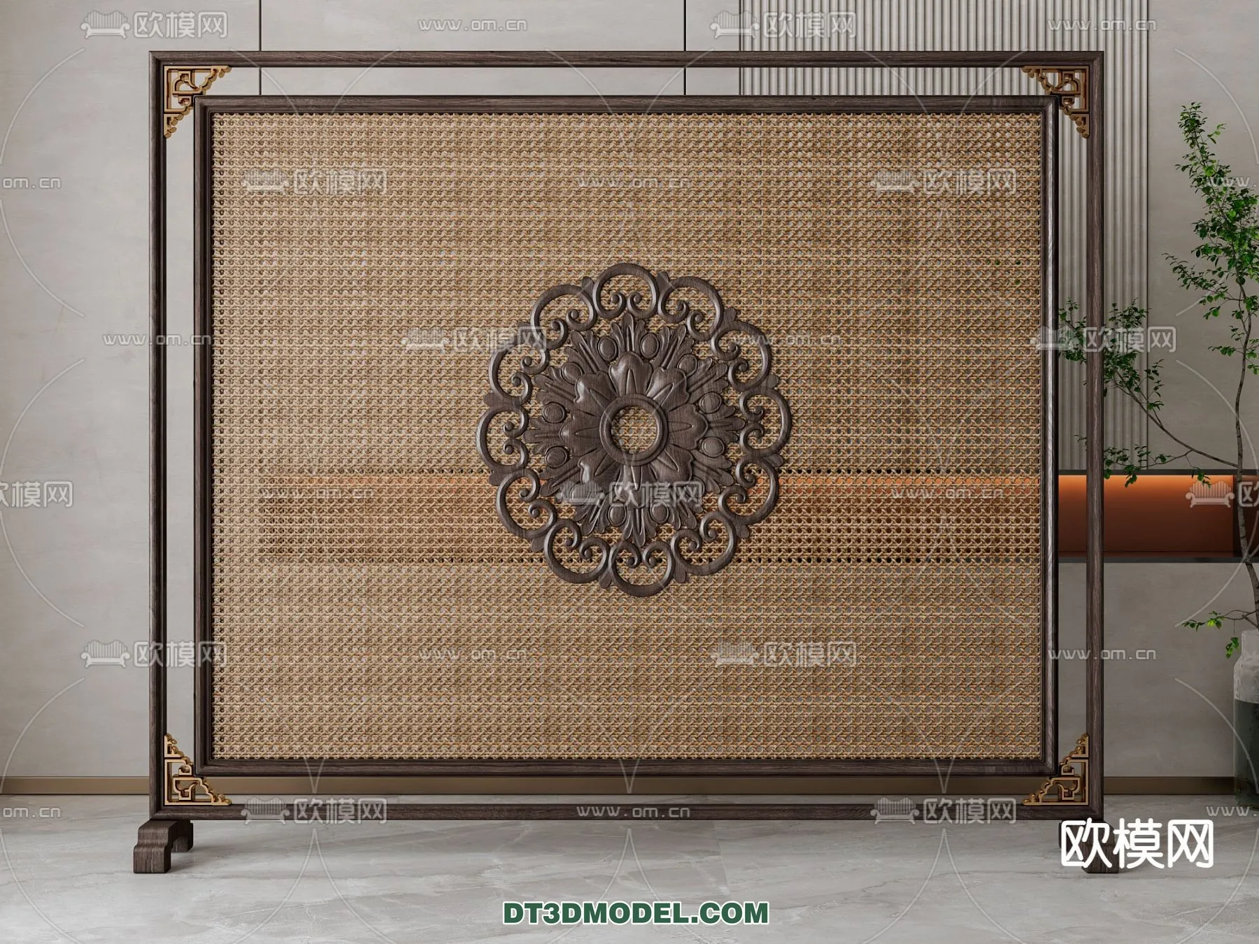 DECORATION - 3D PANEL - 3D Model For Interior Design - 890