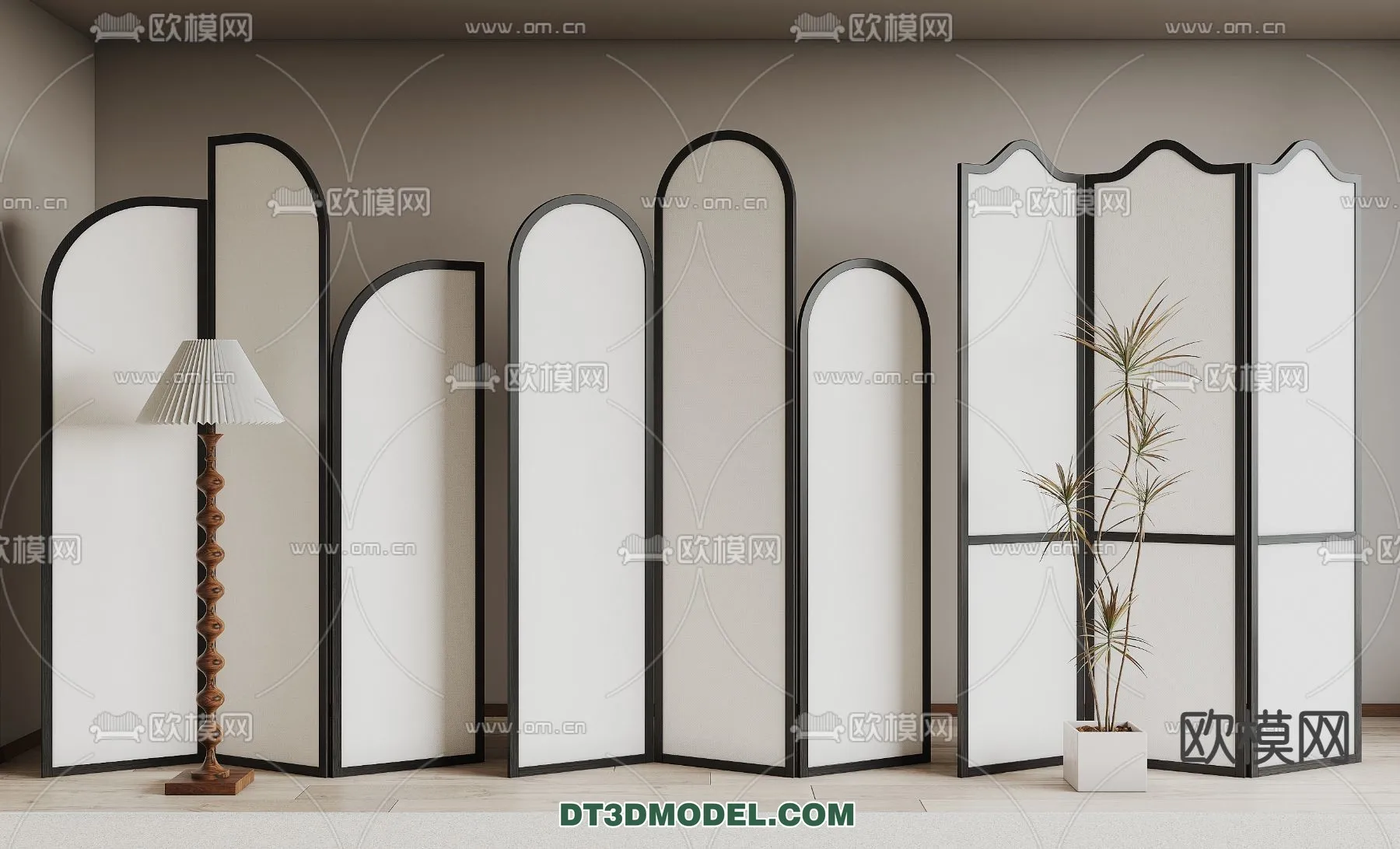 DECORATION - 3D PANEL - 3D Model For Interior Design - 893