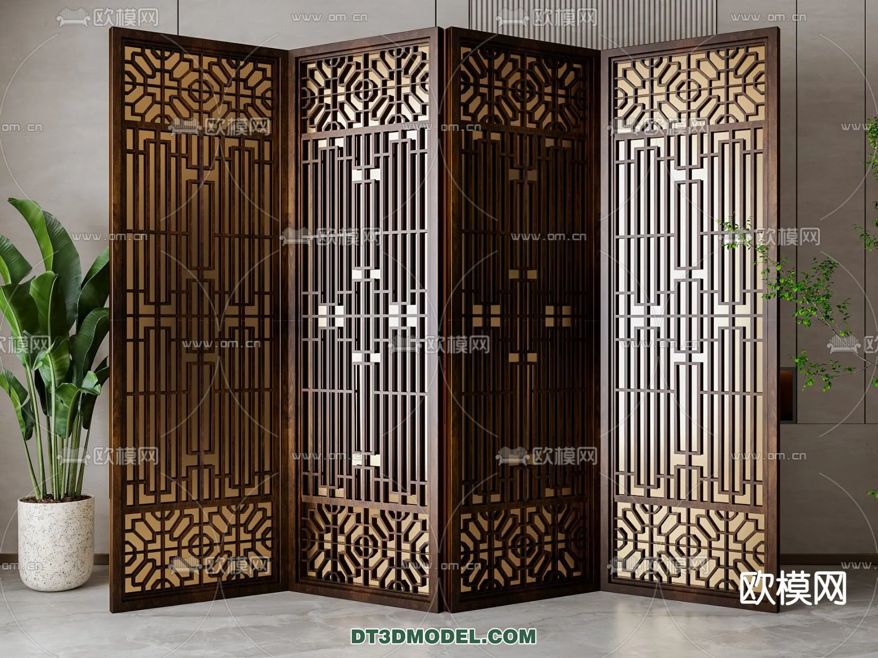 DECORATION - 3D PANEL - 3D Model For Interior Design - 894