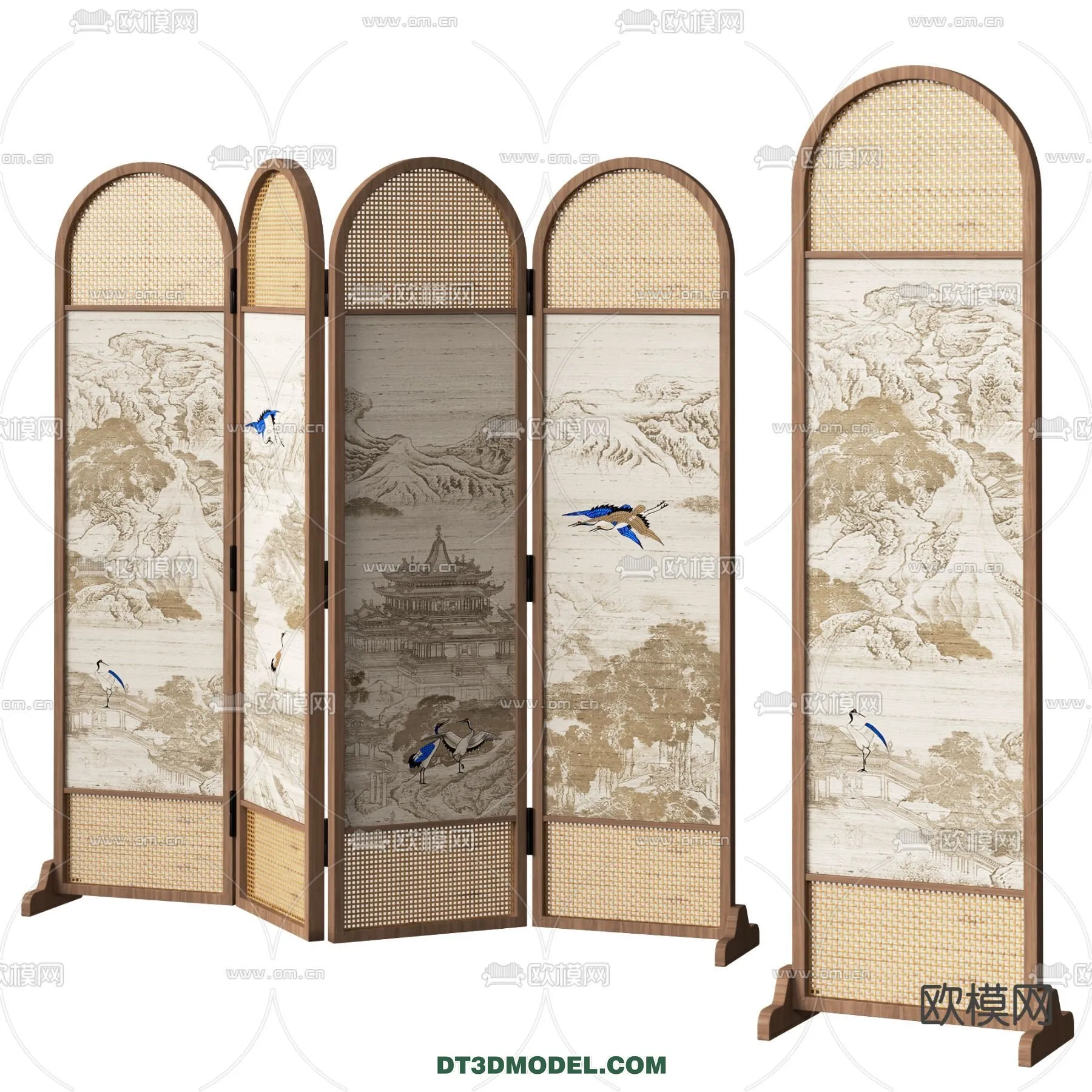 DECORATION - 3D PANEL - 3D Model For Interior Design - 897