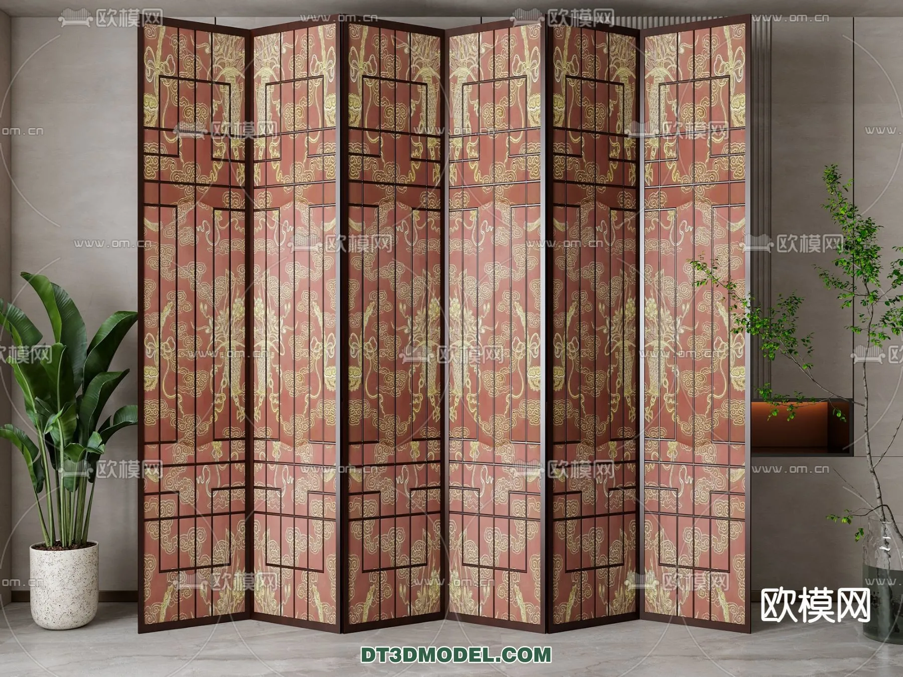 DECORATION - 3D PANEL - 3D Model For Interior Design - 898