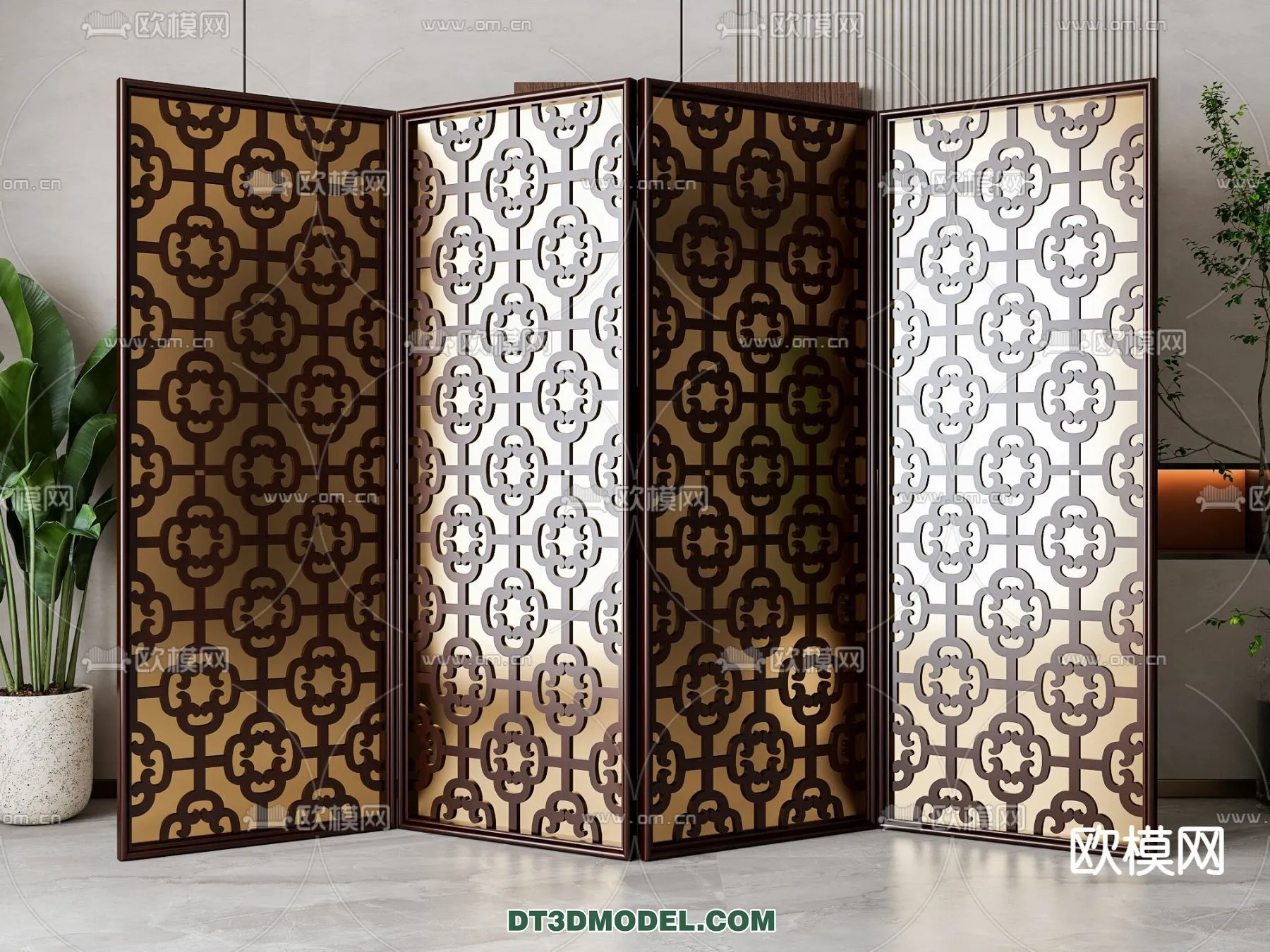 DECORATION - 3D PANEL - 3D Model For Interior Design - 900