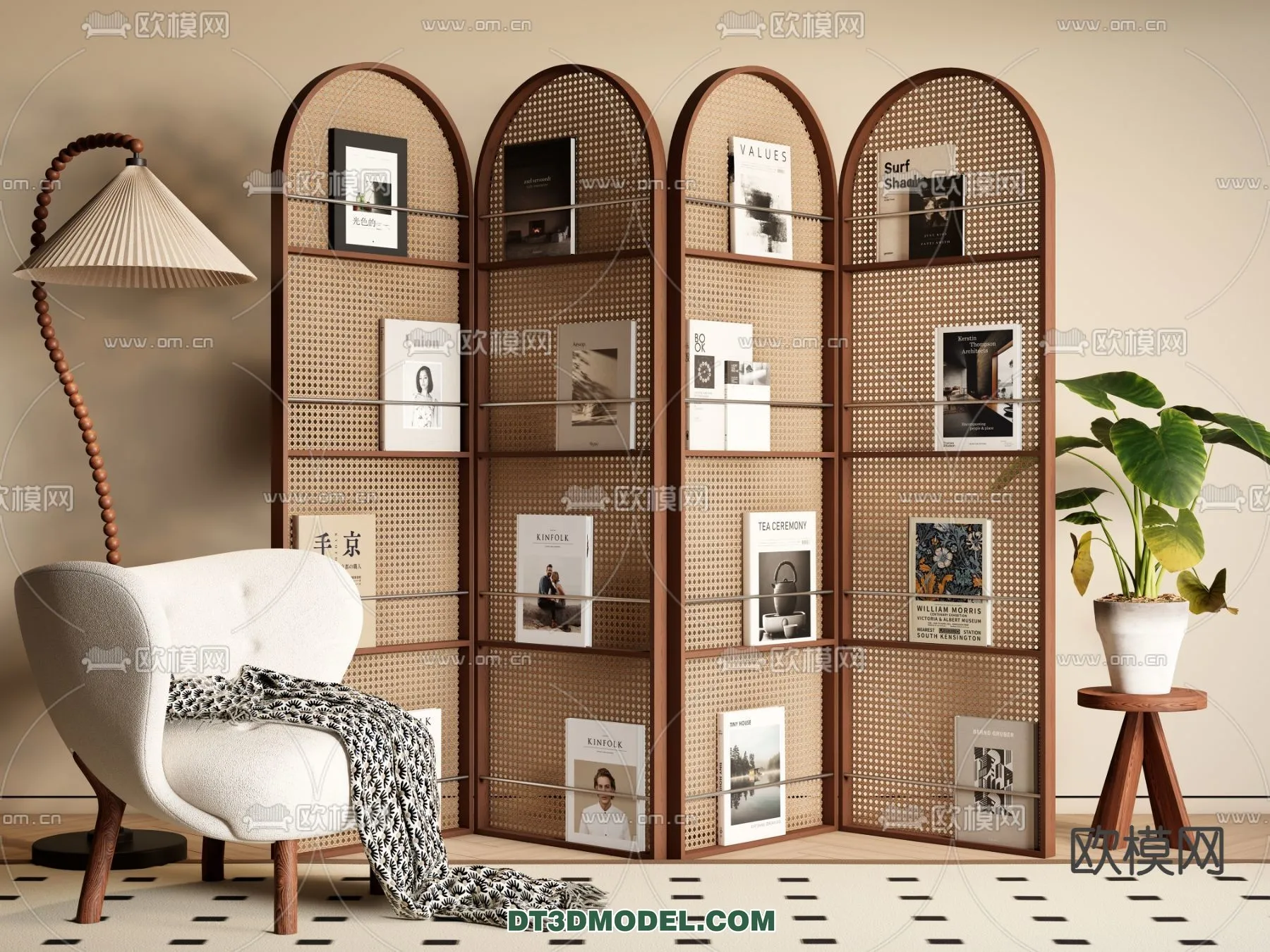 DECORATION - 3D PANEL - 3D Model For Interior Design - 903