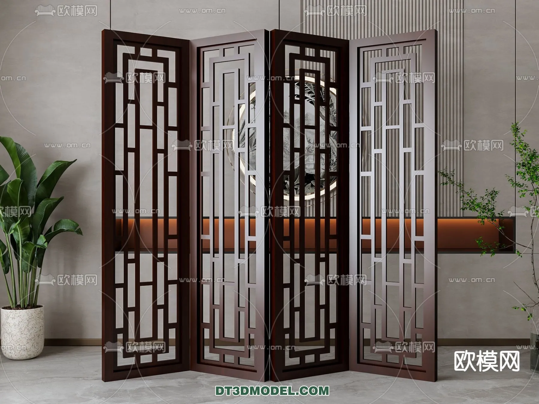 DECORATION - 3D PANEL - 3D Model For Interior Design - 910