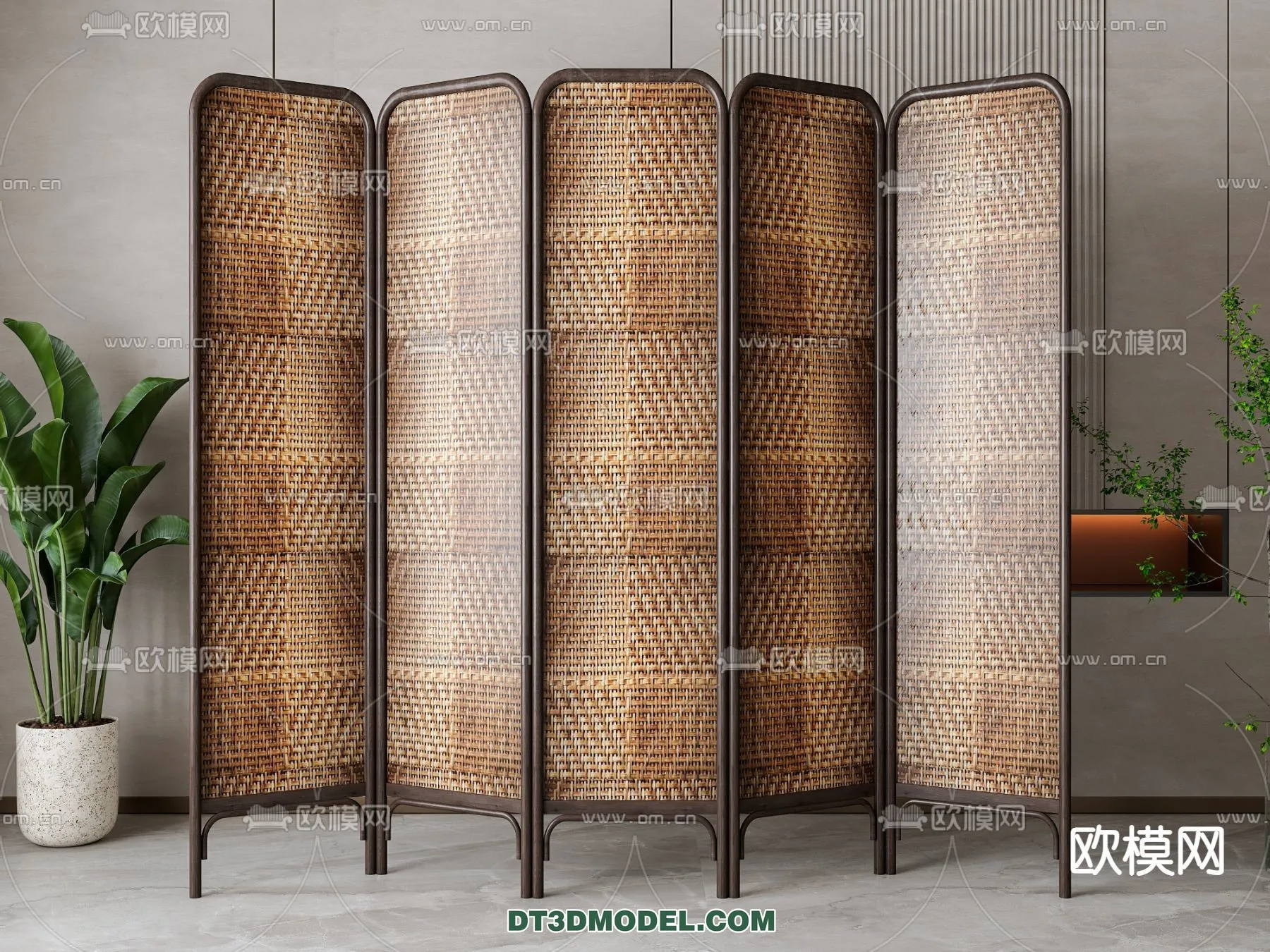 DECORATION - 3D PANEL - 3D Model For Interior Design - 911